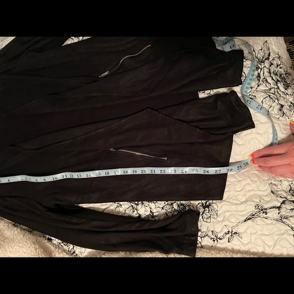 Black draped jacket - Picture 13 of 14